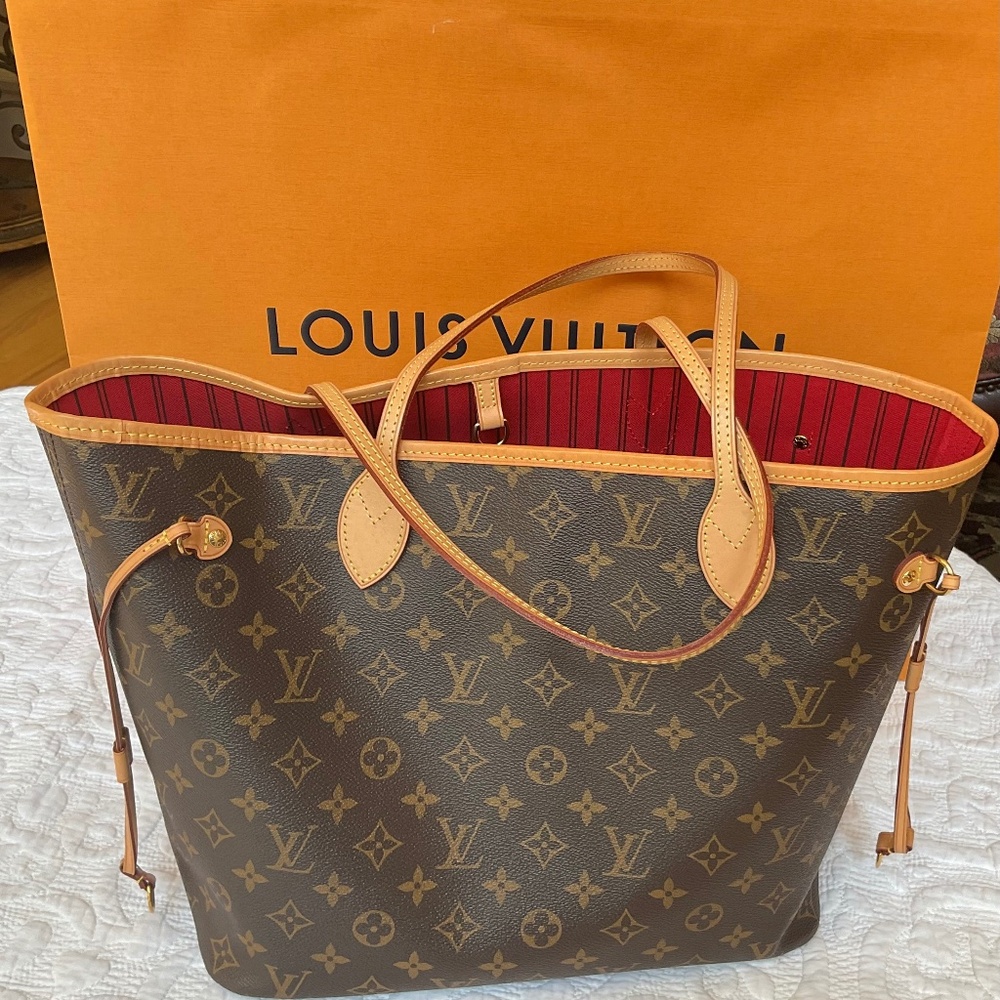 Louis Vuitton neverfull MM in monogram